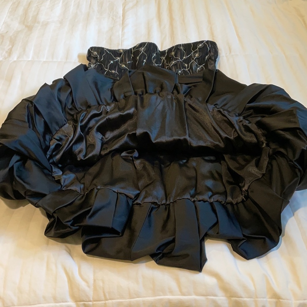 Black Alice + Olivia Strapless Dress - Picture 13 of 15